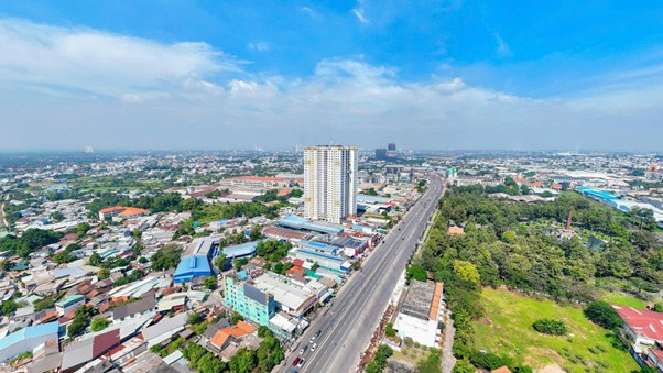 Khu căn hộ Diamond Boulevard mặt tiền Quốc lộ 13, liền kề ga Metro C7 với mức giá "vùng trũng" hiếm hoi chỉ từ 36 triệu đồng/m2.